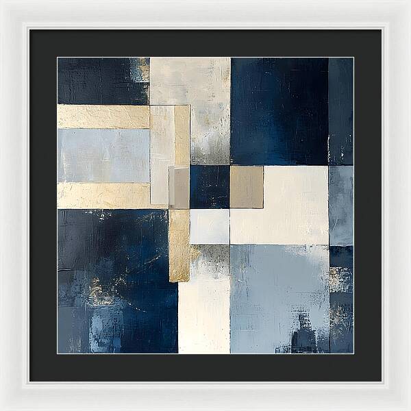 Architectural Blueprint - Framed Print