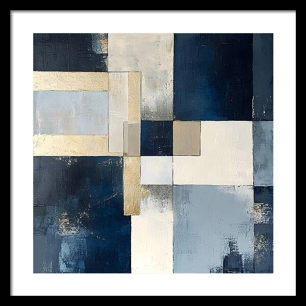 Architectural Blueprint - Framed Print