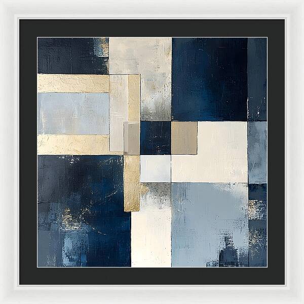 Architectural Blueprint - Framed Print