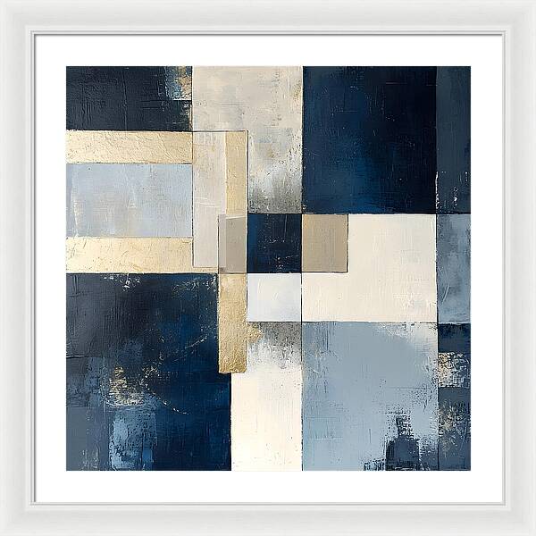 Architectural Blueprint - Framed Print