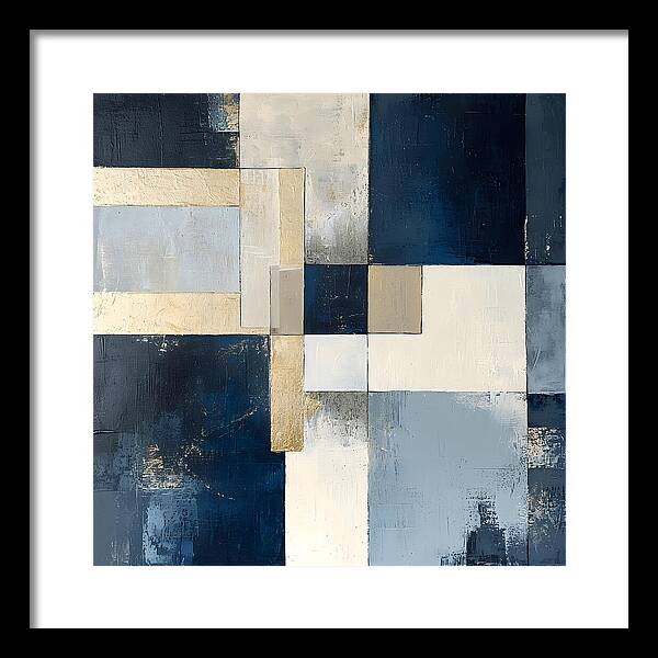 Architectural Blueprint - Framed Print