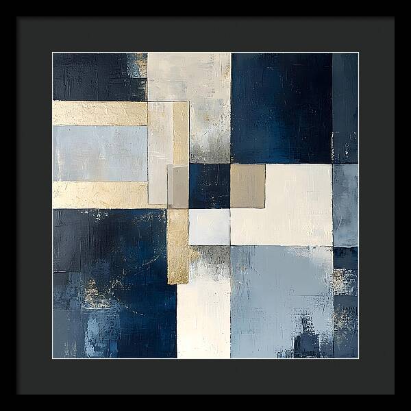 Architectural Blueprint - Framed Print