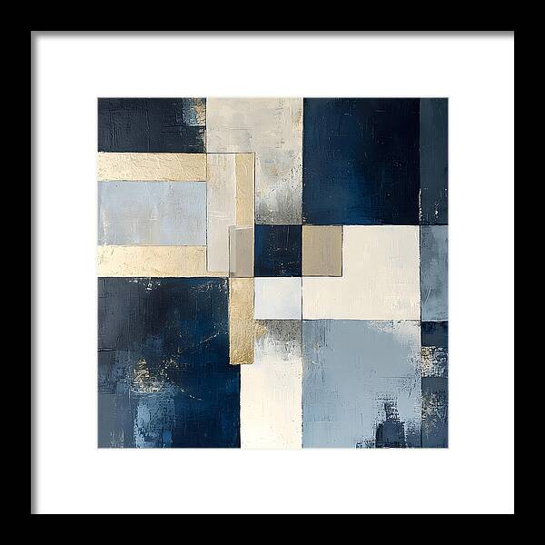 Architectural Blueprint - Framed Print