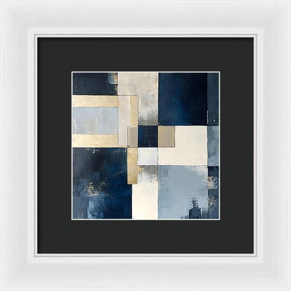 Architectural Blueprint - Framed Print