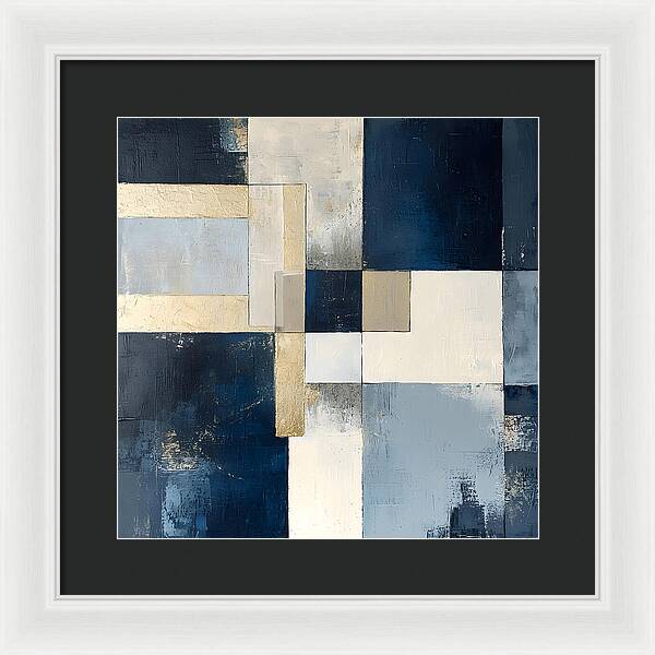 Architectural Blueprint - Framed Print