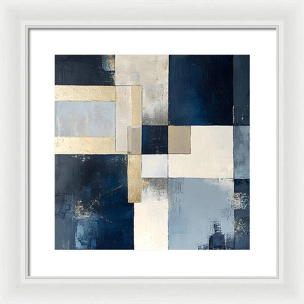 Architectural Blueprint - Framed Print