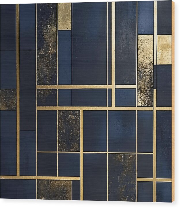 Art Deco Revival - Wood Print