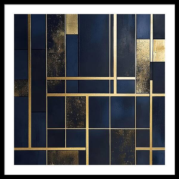 Art Deco Revival - Framed Print