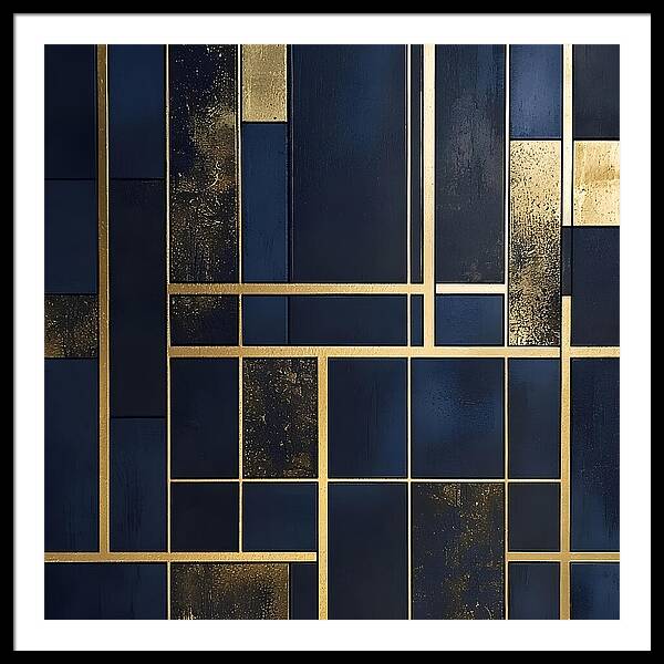 Art Deco Revival - Framed Print