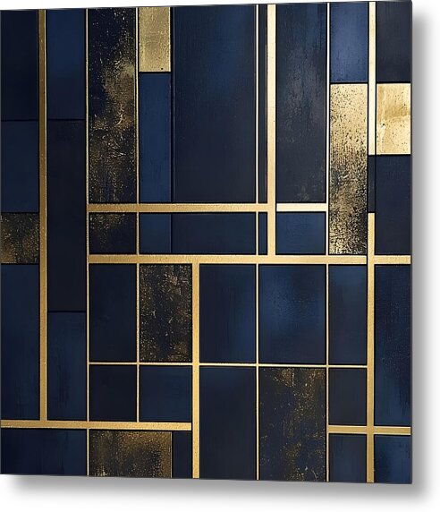 Art Deco Revival - Metal Print