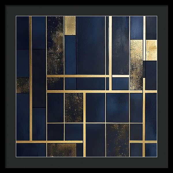 Art Deco Revival - Framed Print