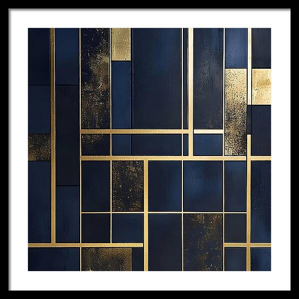 Art Deco Revival - Framed Print