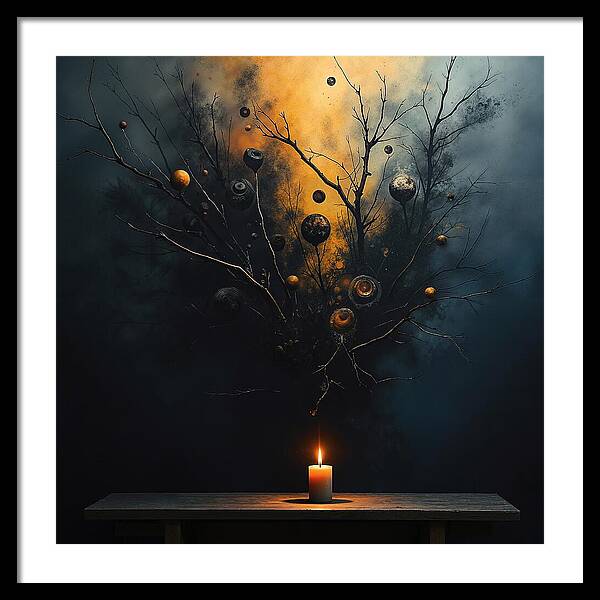 Awakening of Shadows - Framed Print