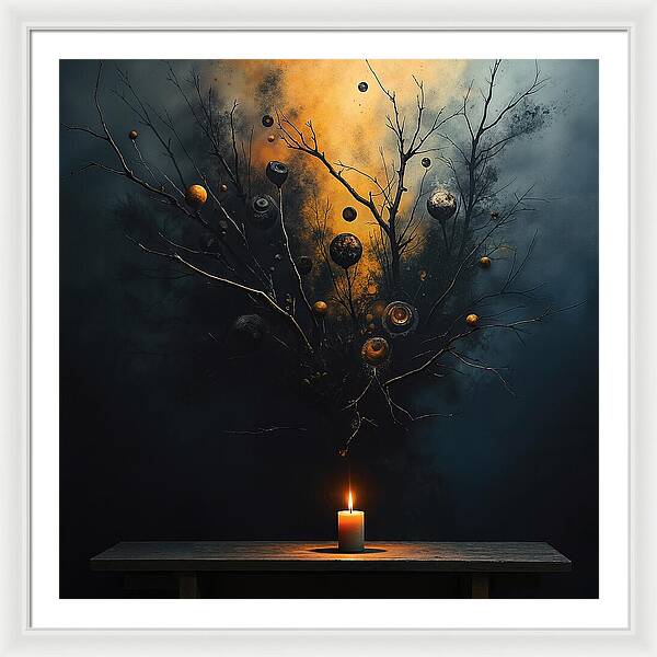 Awakening of Shadows - Framed Print