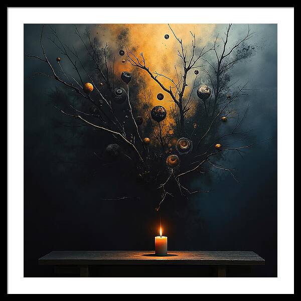 Awakening of Shadows - Framed Print