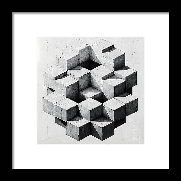 Balance in Opposition - Framed Print