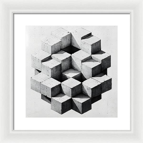 Balance in Opposition - Framed Print