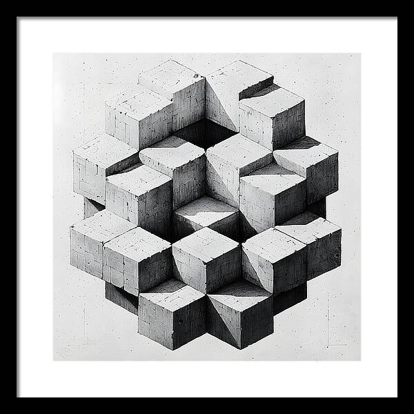 Balance in Opposition - Framed Print