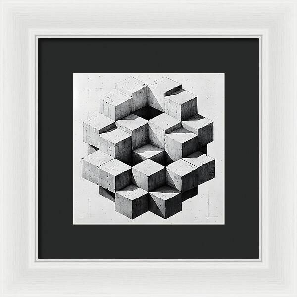Balance in Opposition - Framed Print