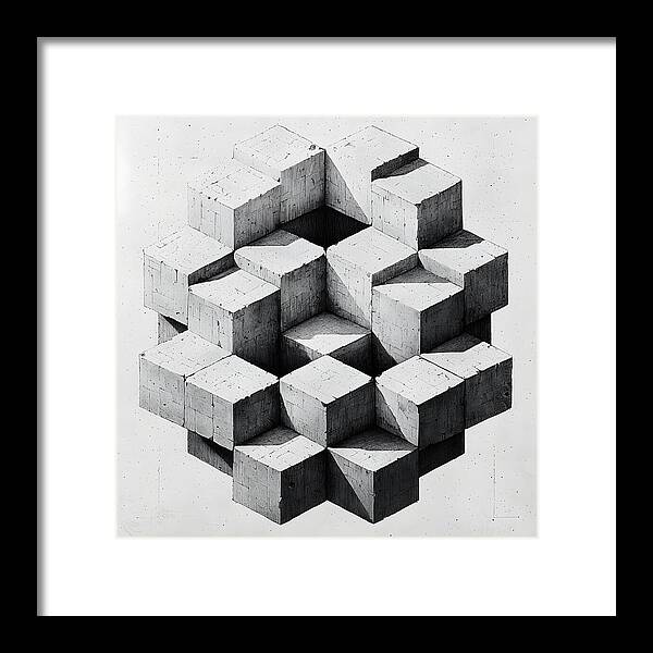 Balance in Opposition - Framed Print