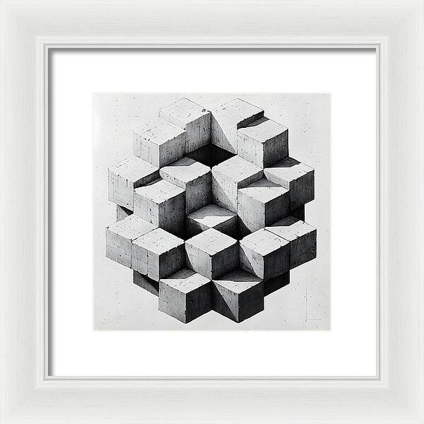 Balance in Opposition - Framed Print