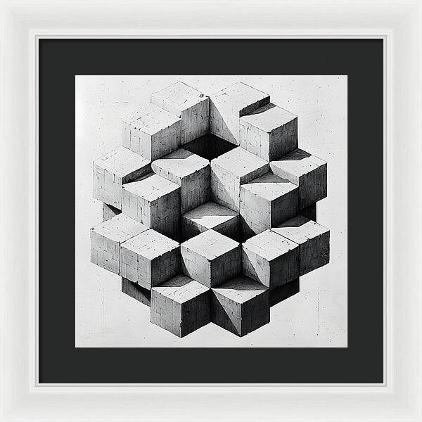 Balance in Opposition - Framed Print