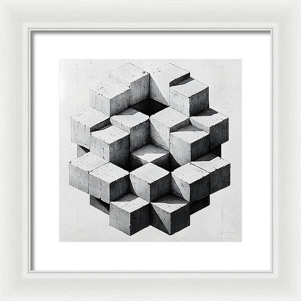 Balance in Opposition - Framed Print