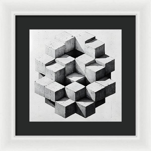 Balance in Opposition - Framed Print