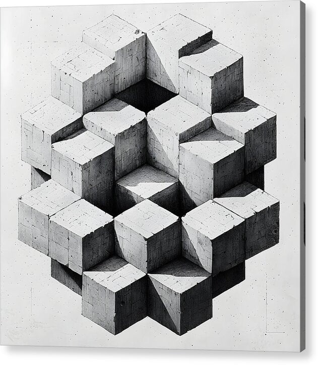 Balance in Opposition - Acrylic Print