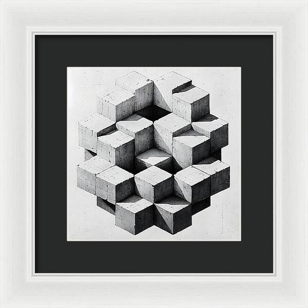 Balance in Opposition - Framed Print