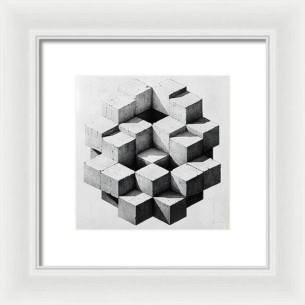Balance in Opposition - Framed Print