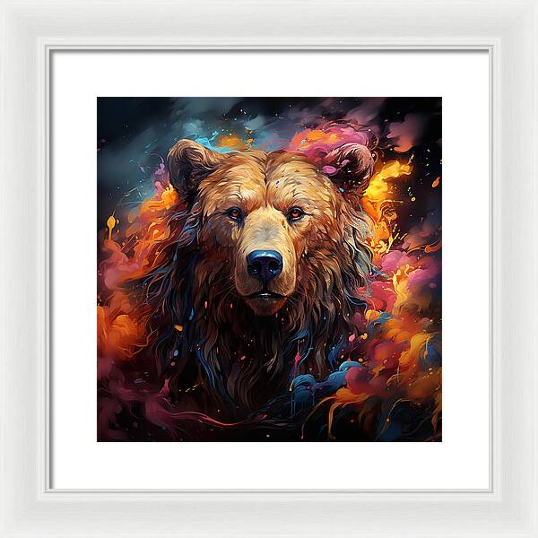 Bear Awakening - Framed Print