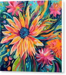 Switch Blaze of Blooms - Canvas Print 3 image
