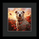 Switch Blooms and Fur - Framed Print 2 image