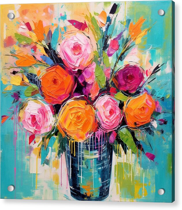 Blossom Burst - Acrylic Print