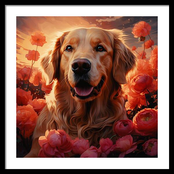Blossom Companion - Framed Print