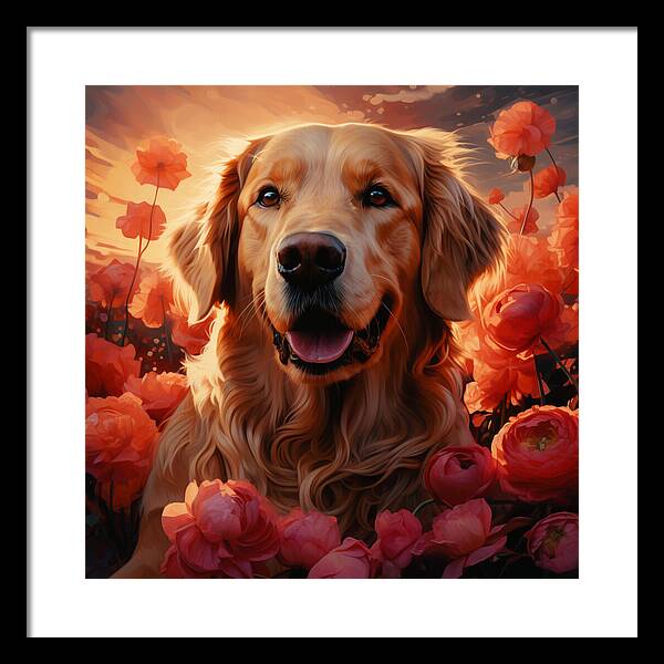 Blossom Companion - Framed Print