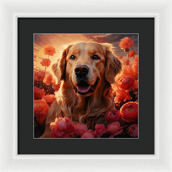Blossom Companion - Framed Print