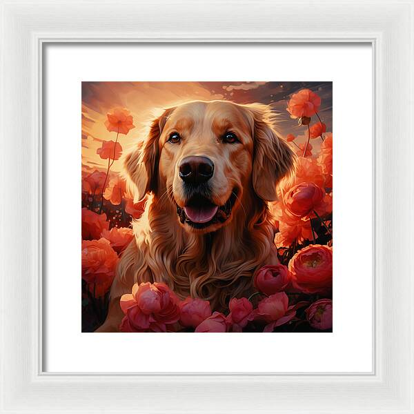 Blossom Companion - Framed Print