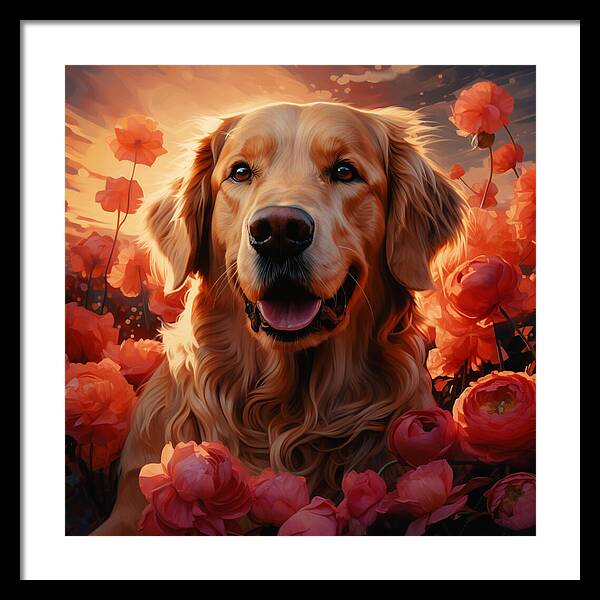 Blossom Companion - Framed Print