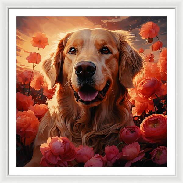 Blossom Companion - Framed Print