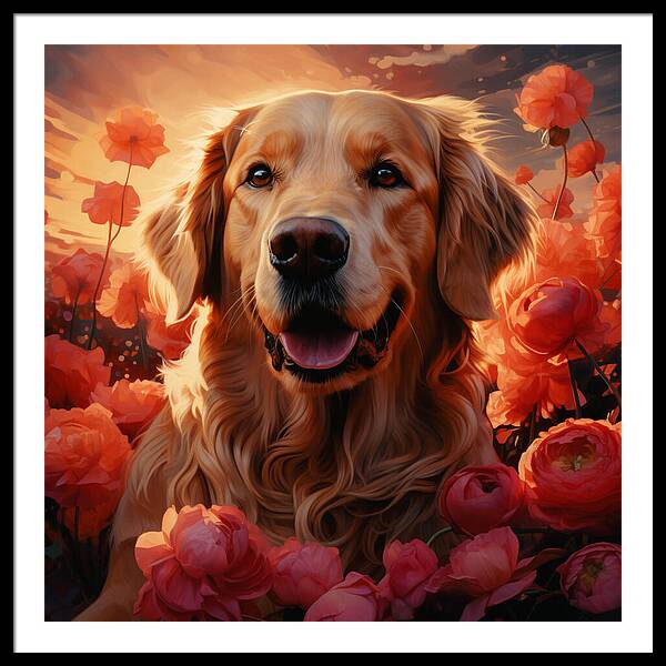 Blossom Companion - Framed Print