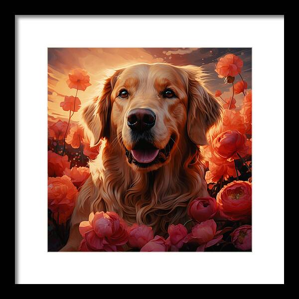 Blossom Companion - Framed Print