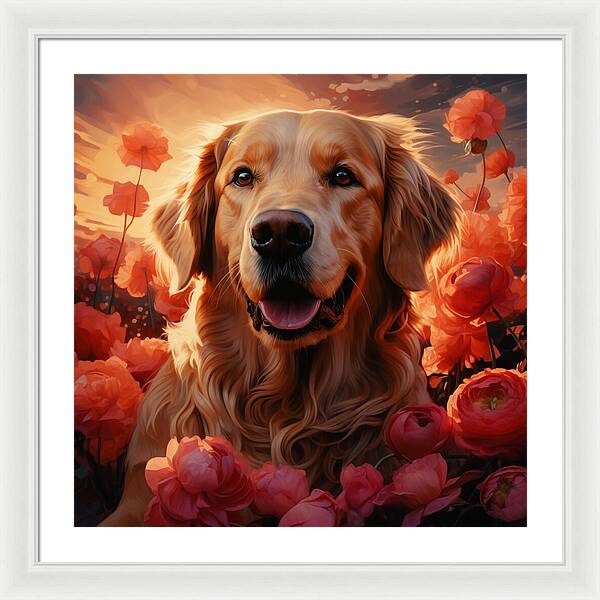 Blossom Companion - Framed Print