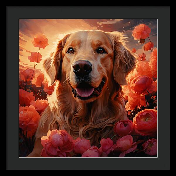 Blossom Companion - Framed Print