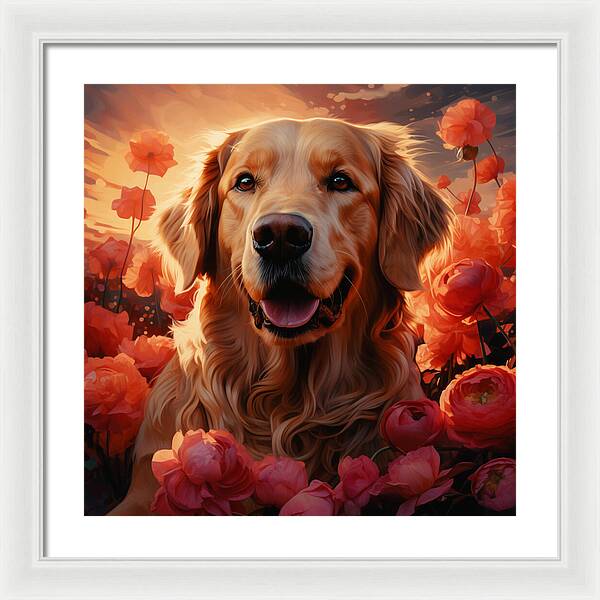 Blossom Companion - Framed Print