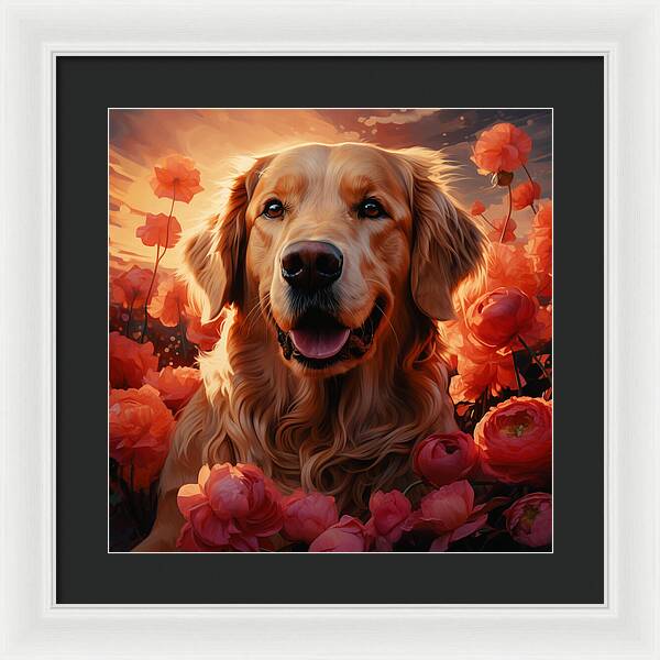 Blossom Companion - Framed Print