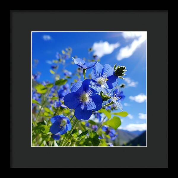 Blue Beauty - Framed Print