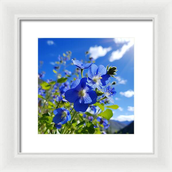 Blue Beauty - Framed Print