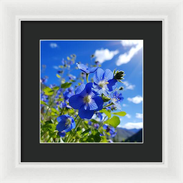 Blue Beauty - Framed Print